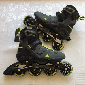 Rollerblade Macro-blade 80 Inline Skates Men’s Size 8 NWT Activewear Wheels